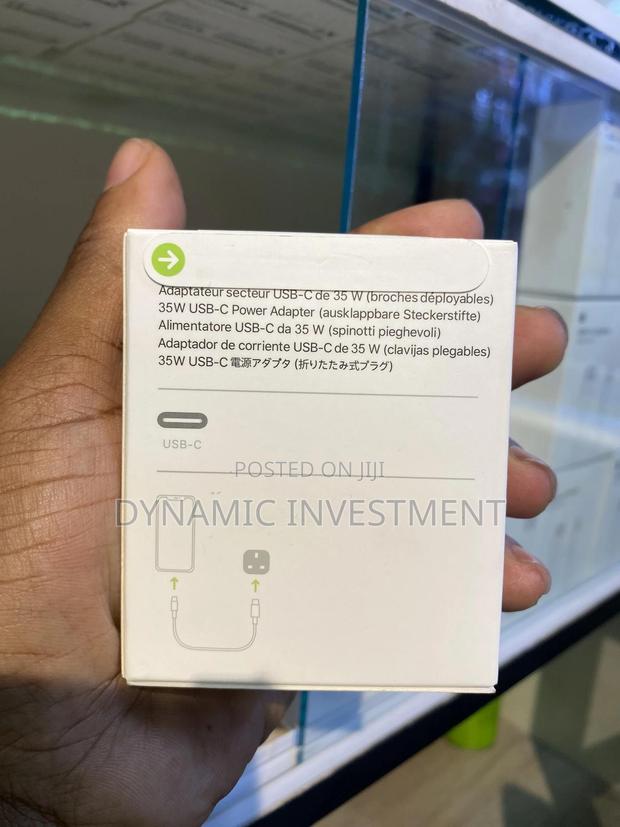 Apple iPhone 15/15 Pro/Pro Max 35w Usb-C Charger Adapter - thumbnail 2