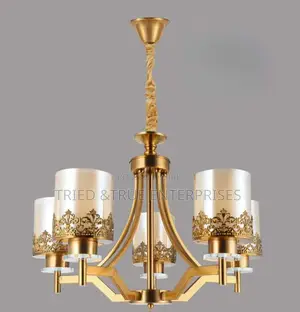 Chandalier 5arms With Free Bulbs A2