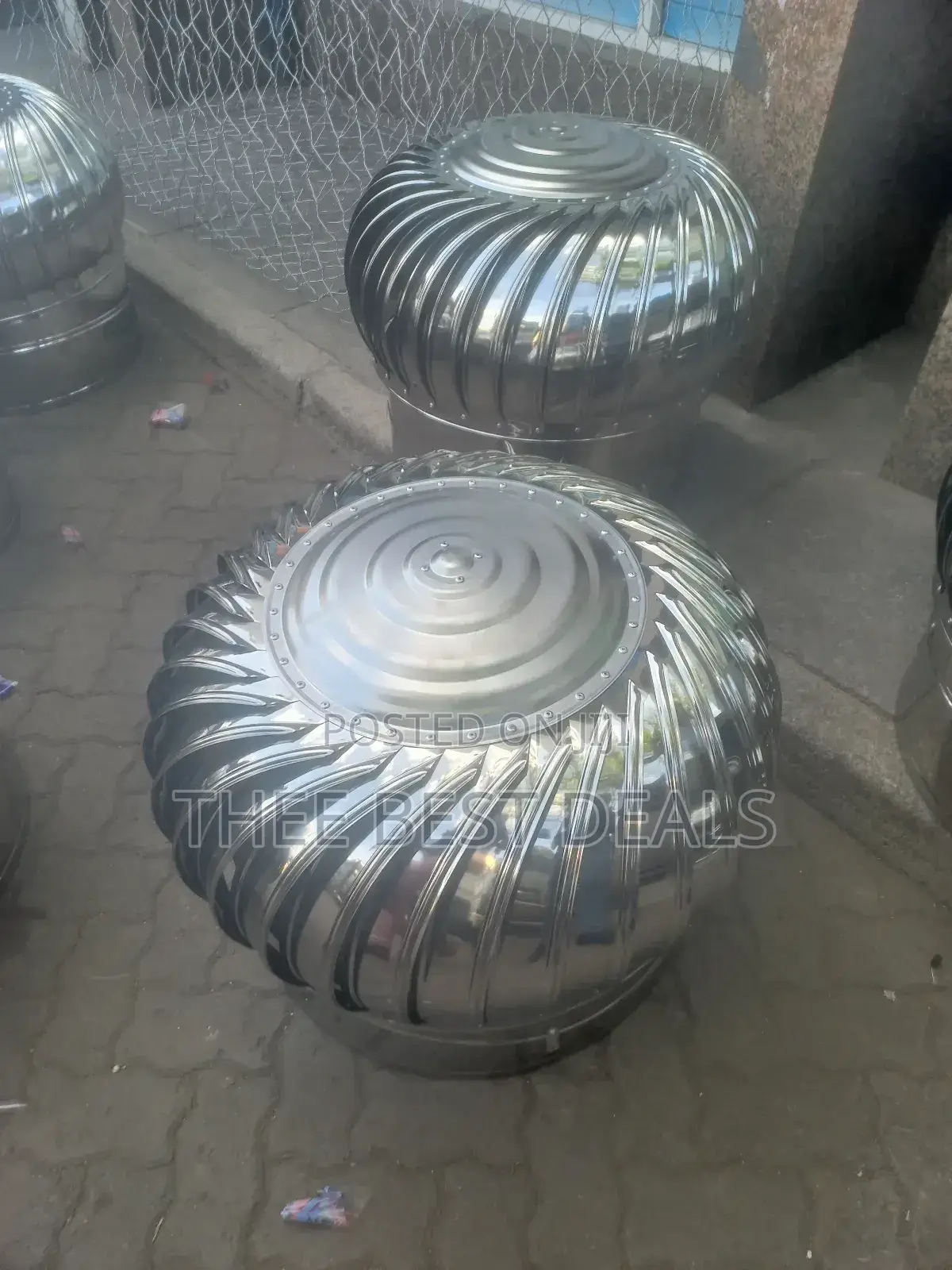 Stainless Steel Roof Turbines 500 Mm