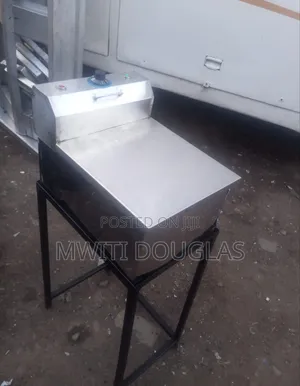 Fine Single Unit Chips Fryer With Lid