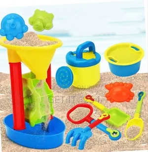 *Beach Toy Set Plus Free Bucket*
 Portable Design