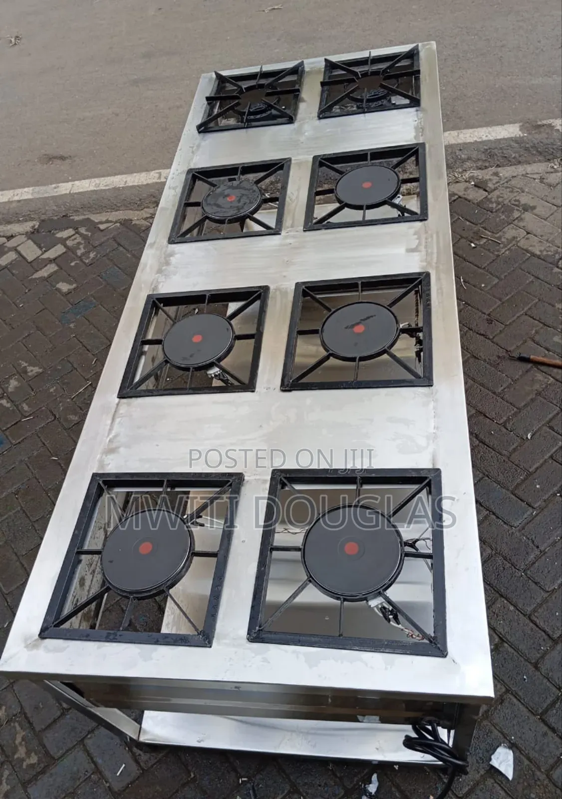 Fine High Pressure Six Burner Gas Cooker