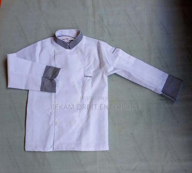 Kids White Chef Jacket - main view