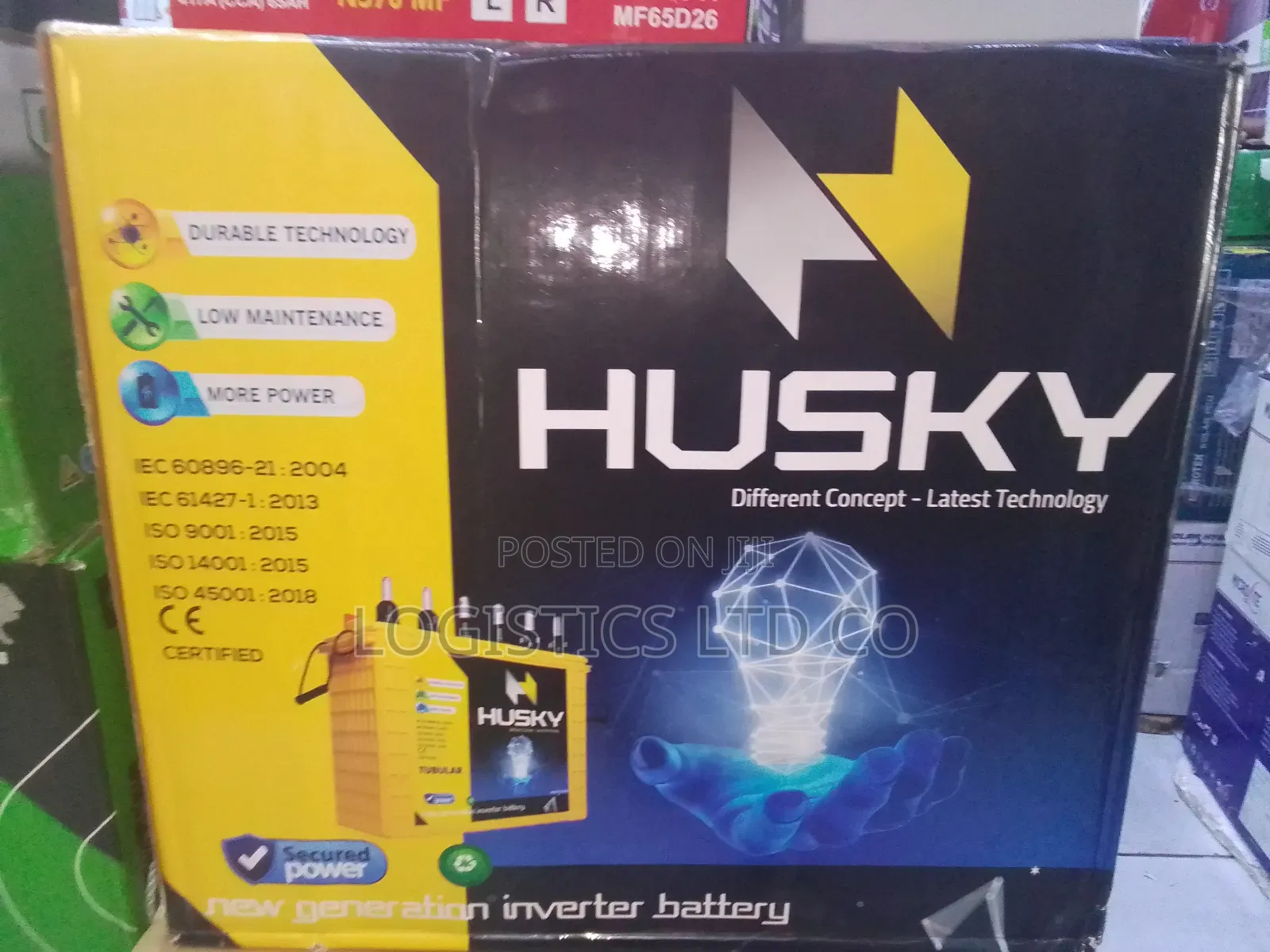 Husky 250 Ah 12 v Tall Tubular