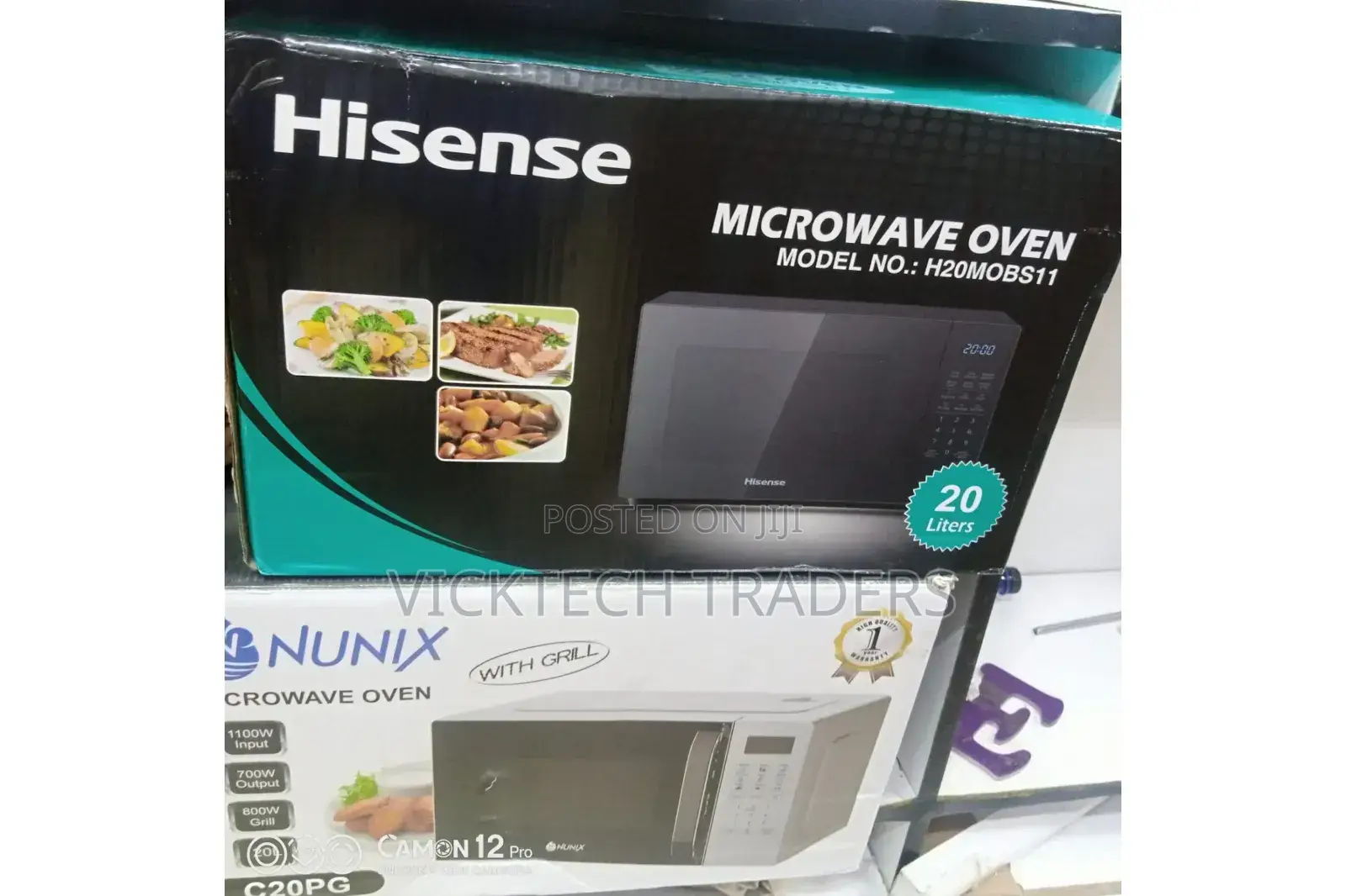 Microwave Hisense 20L With Grill and Oven