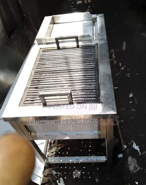 Fine Stainless Combined Unit (Griddle and a Grill)