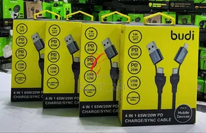 *New Product;* Budi Dc225cl10b *4-in-1* 65W Pd Charge/Syn