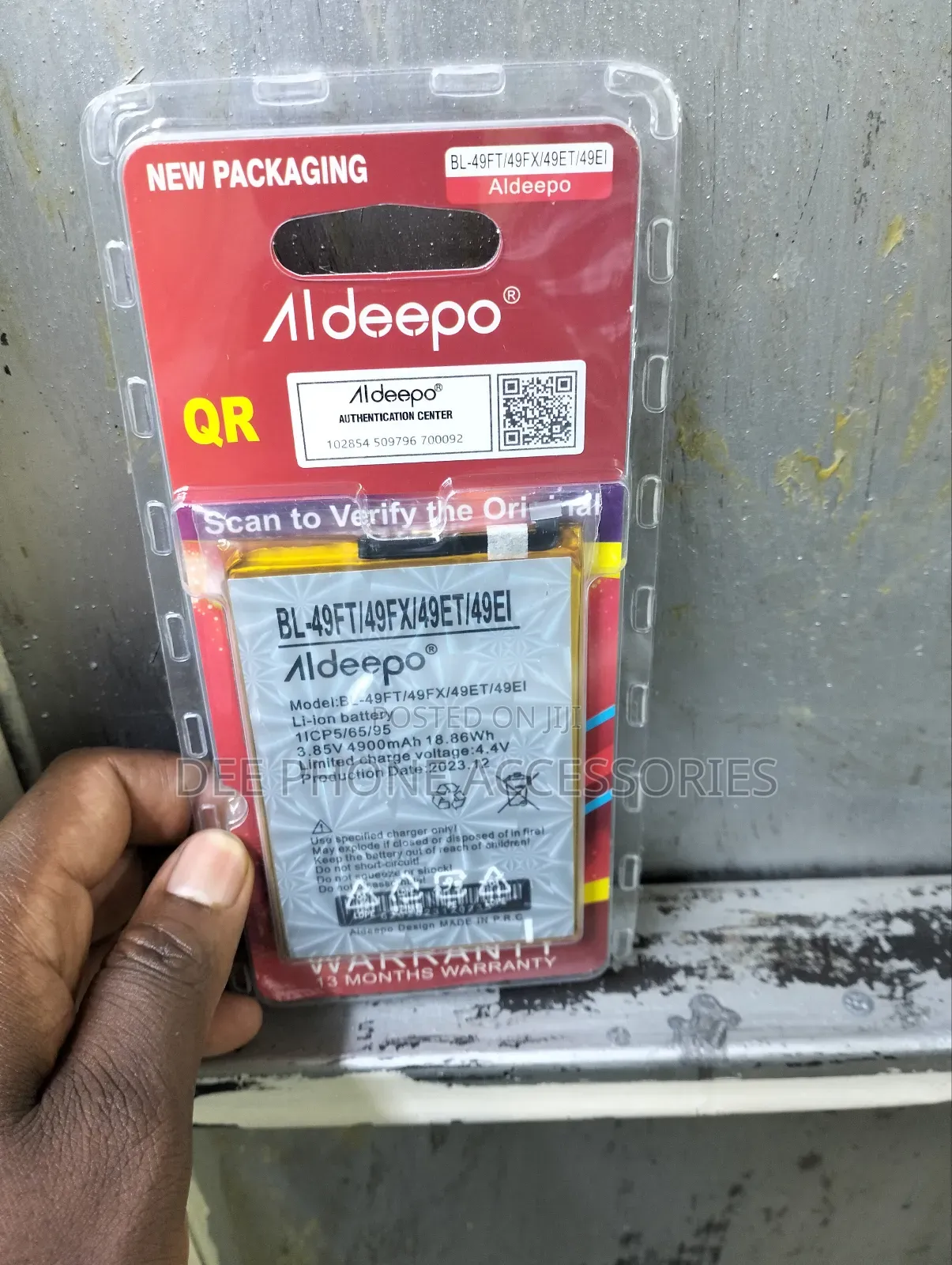New Tecno Cammon 15 Phone Battery