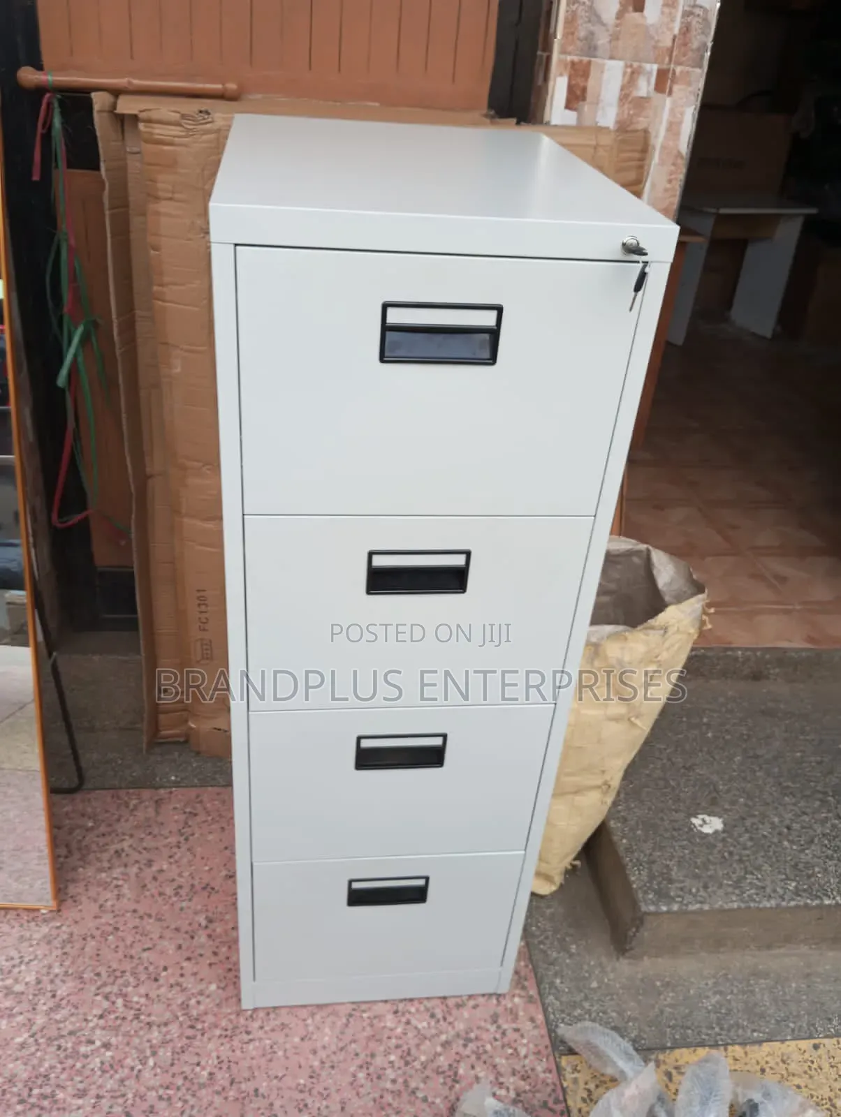 Light Gray Files Cabinet