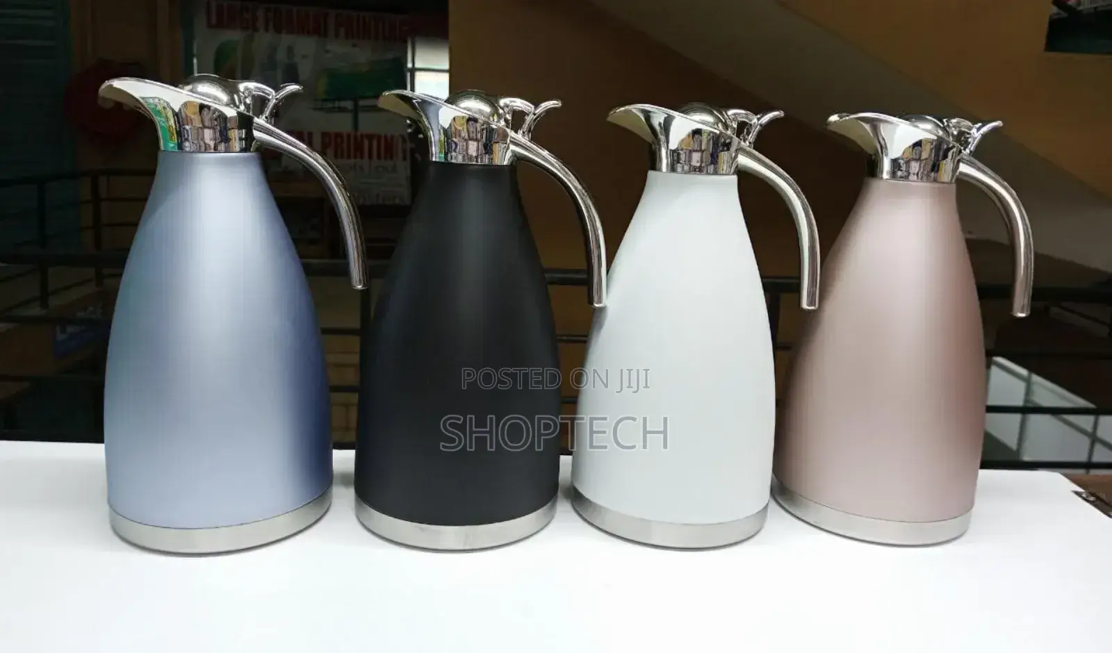 2.0 Litres Jp Vacuum Flask Available in Black and White