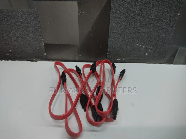 10CM Red Short SATA Cable Serial ATA SATA Line Cable - thumbnail 3