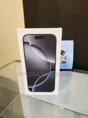 New Apple iPhone 16 Pro 128 GB Black