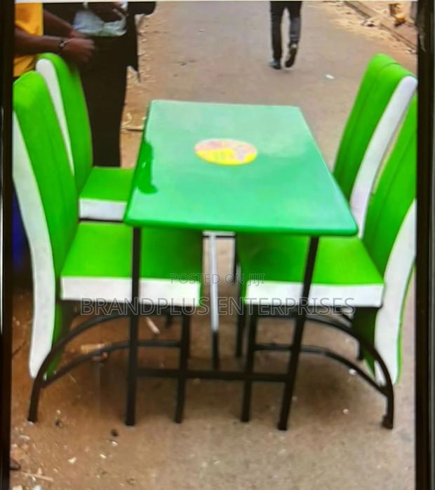 Restaurant Table Set and Chairs - main view