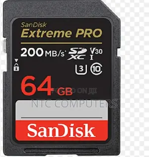 Sandisk Extreme Pro 64gb Sdxc Uhs-i Card 200 Mbps