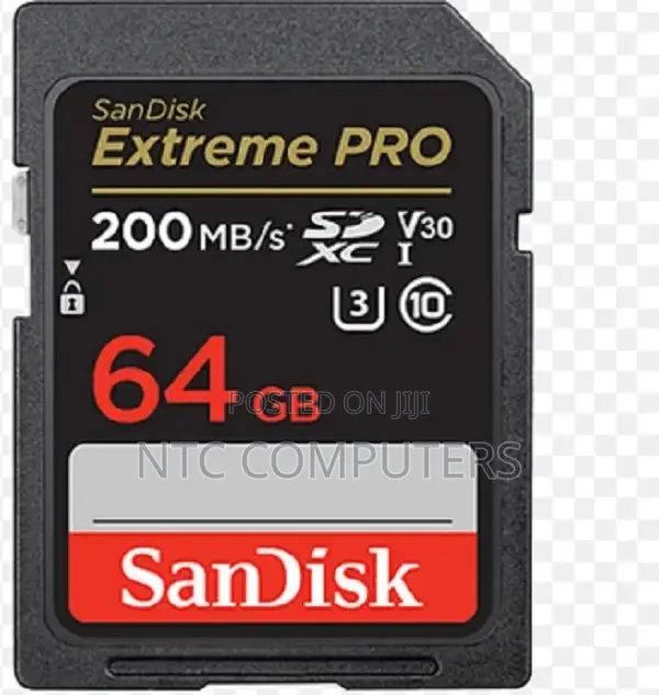Sandisk Extreme Pro 64gb Sdxc Uhs-i Card 200 Mbps
