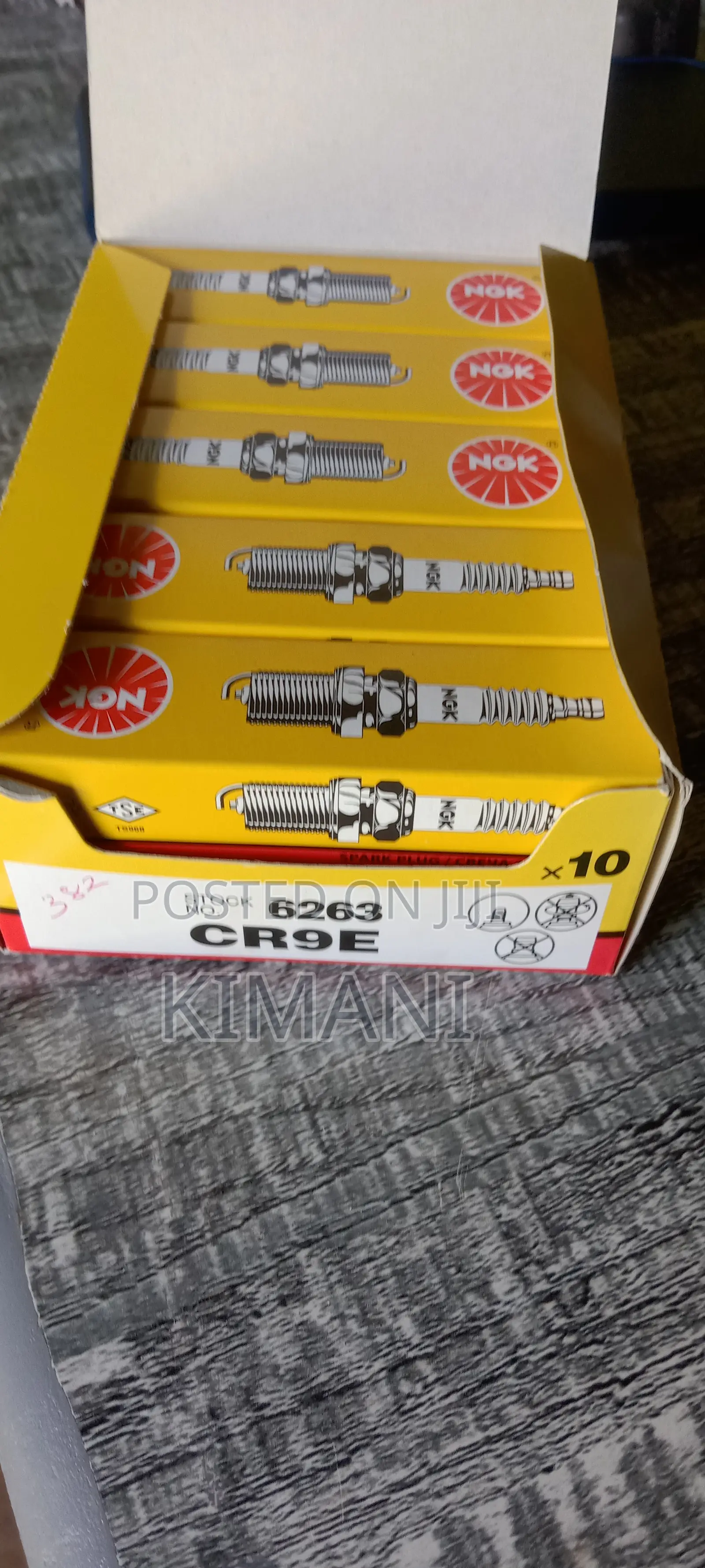 Original NGK "CR9E" Spark Plugs