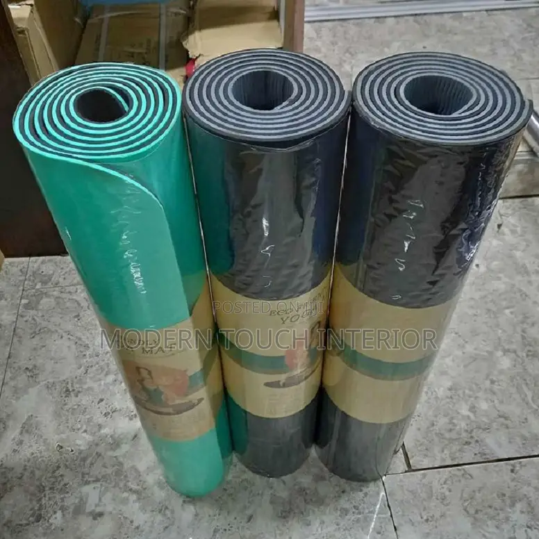8mm Yoga Mat With Enhanced Durability
