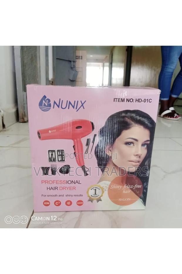 Hair Dryer Nunix Hd-01c-Professional