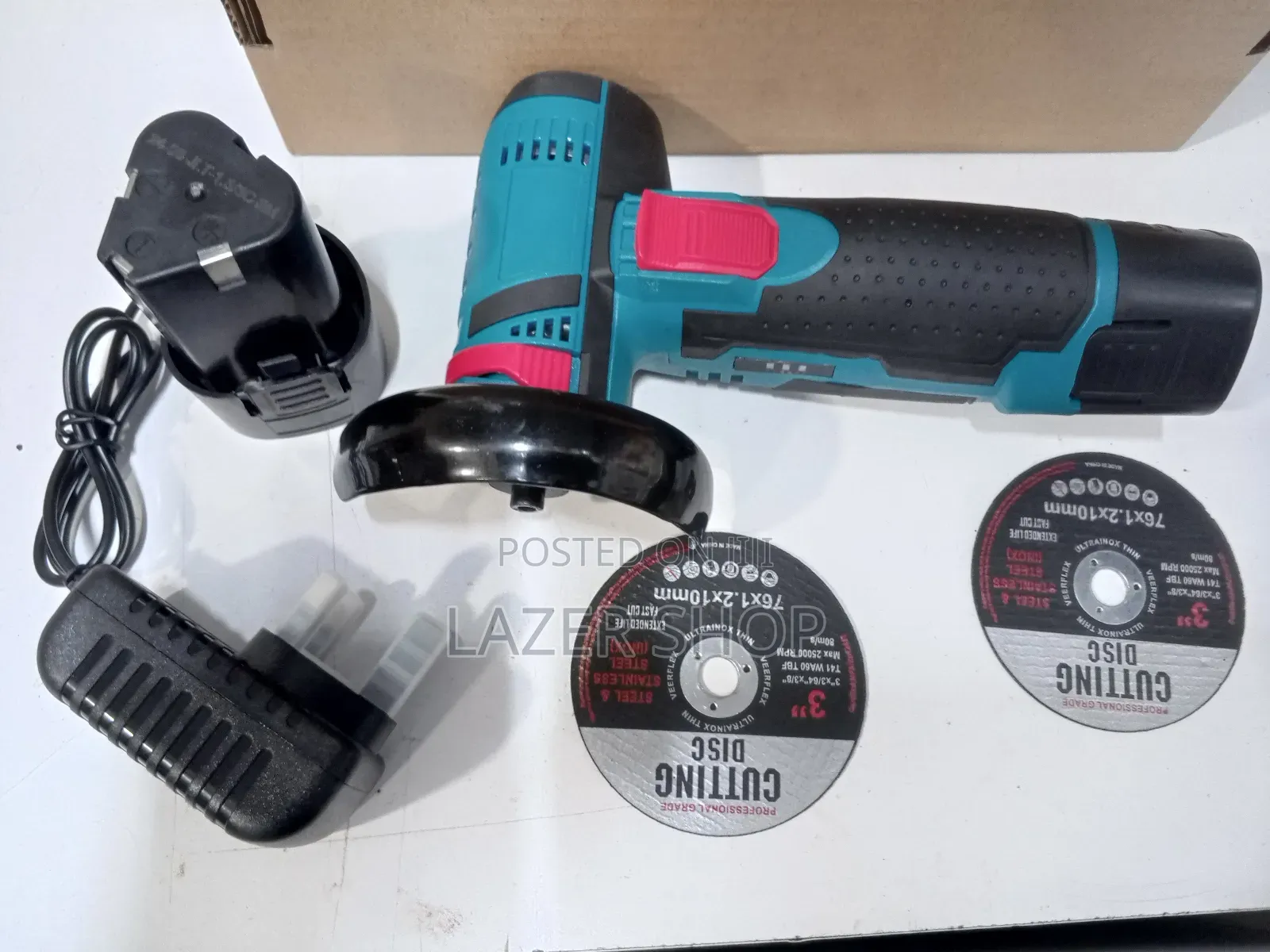 12v Cordless Grinder 3"