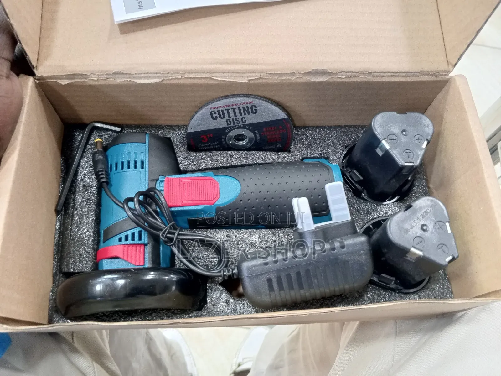 12v Cordless Grinder 3"