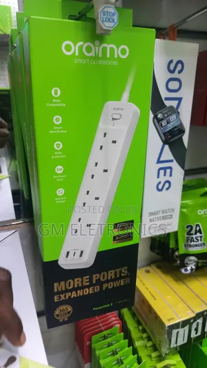 Oraimo Powerhub 2 Power Extension Cable.