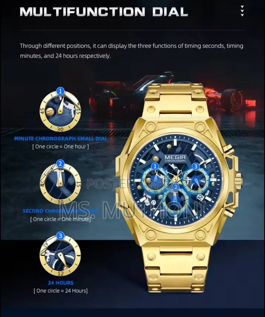 MEGIR Chronograph Gents