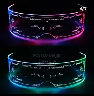 Futuristic LED Glasses