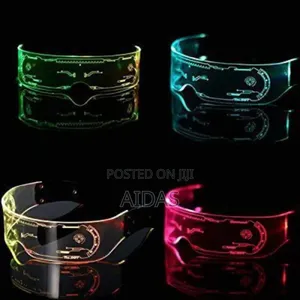 Futuristic LED Glasses