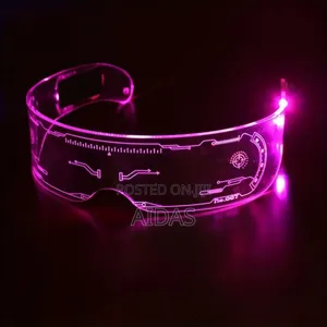 Futuristic LED Glasses