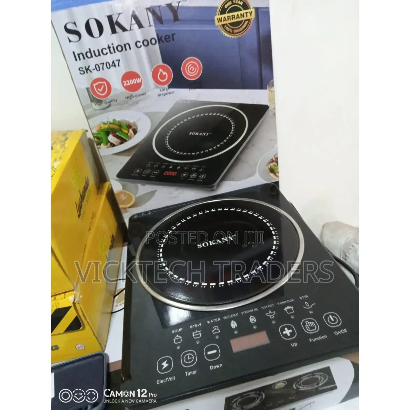 Induction Cooker Sokany Single Burner SK-07047