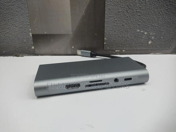 USB C Hub, USB C Adapter 11 in 1 Dongle With Hdmi, VGA - thumbnail 2