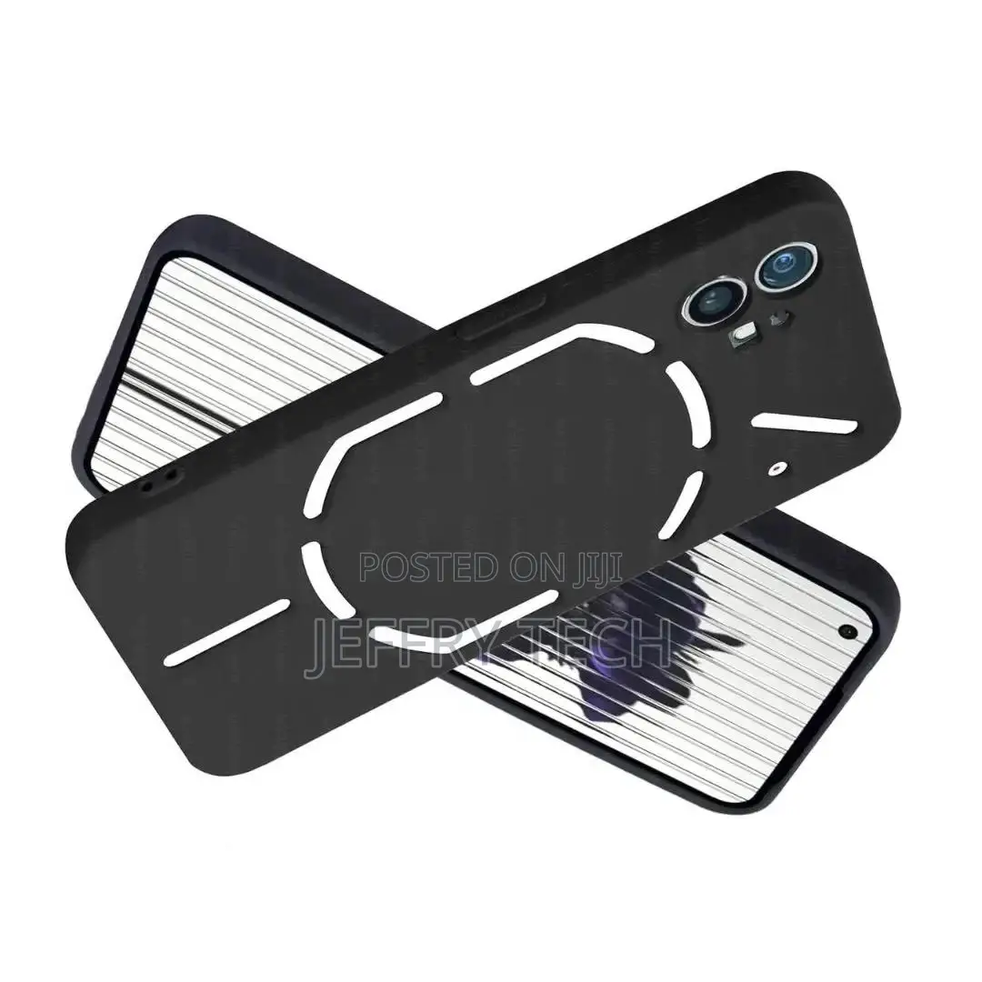Soft Liquid Silicone Case Nothing Phone 1 (Black)