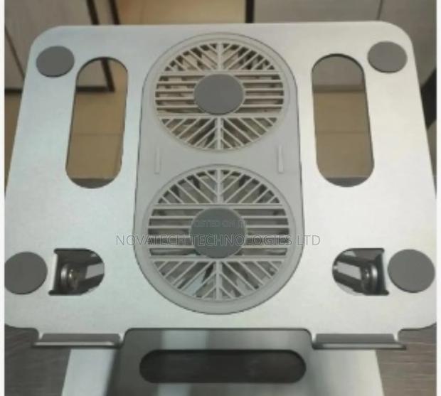 *^^Laptop Stand With Fan - main view