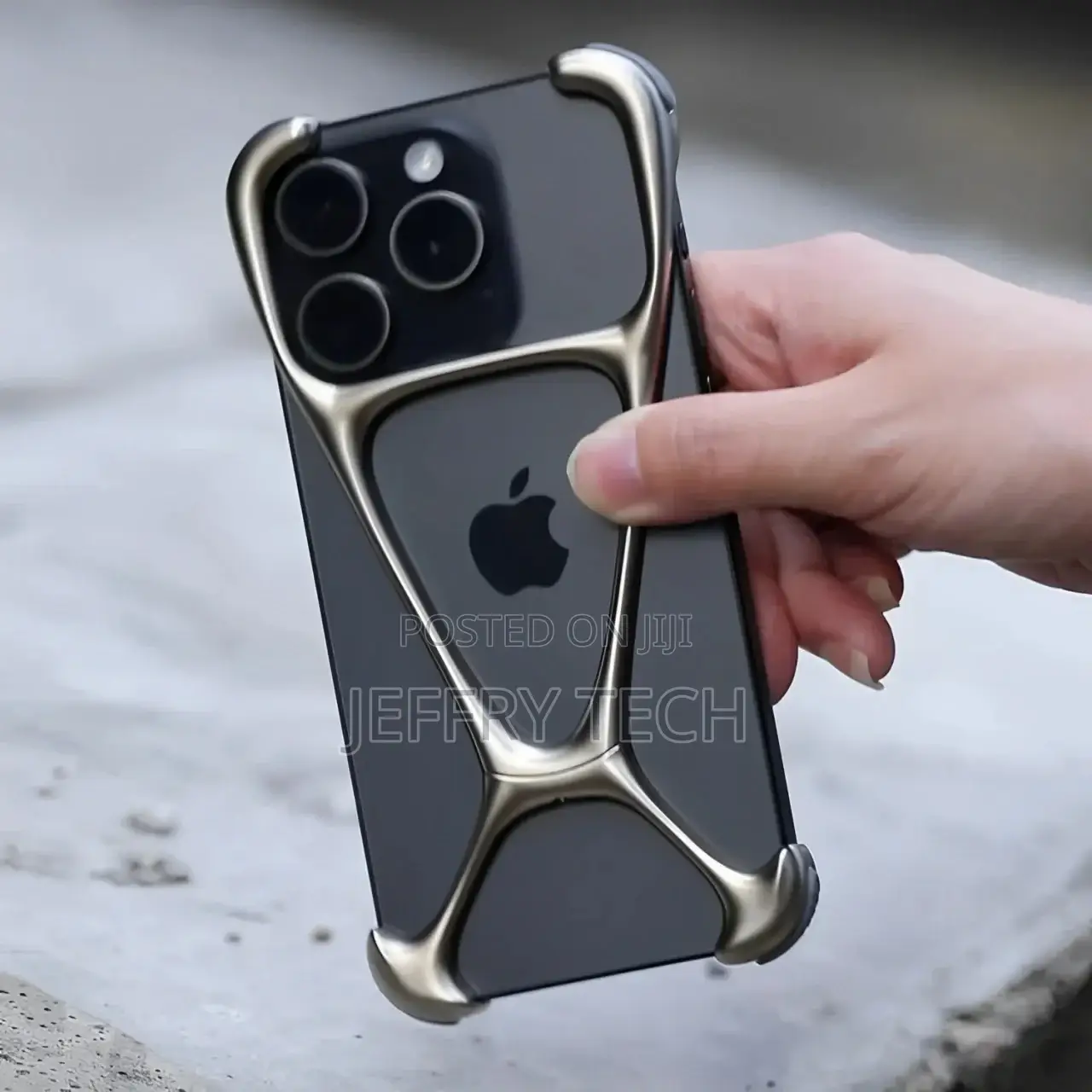 iPhone 15 Pro Max Cutout New Zinc Alloy Protective Cover