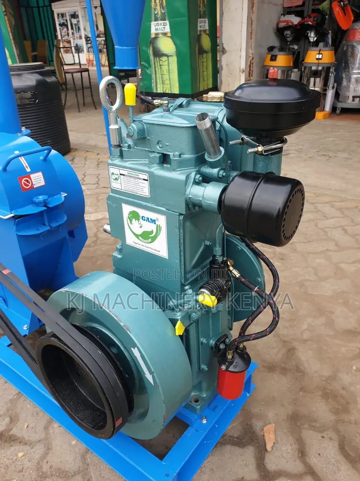 Diesel Powered Poshomill - 450kgs/Hr