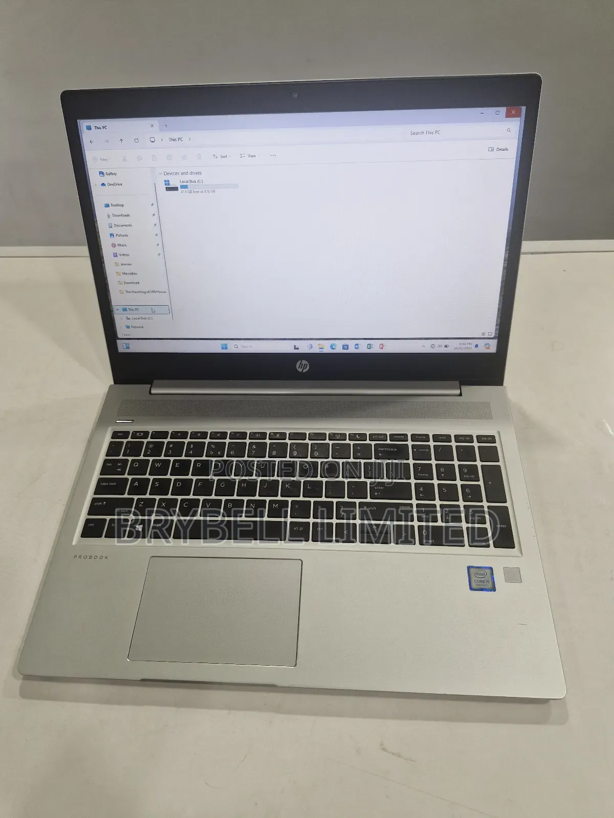 Laptop HP ProBook 450 G6 8GB Intel Core i5 SSD 500GB
