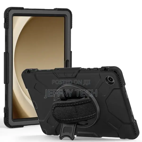 Tough on Samsung Galaxy Tab A9+ Case Rugged Protection Black