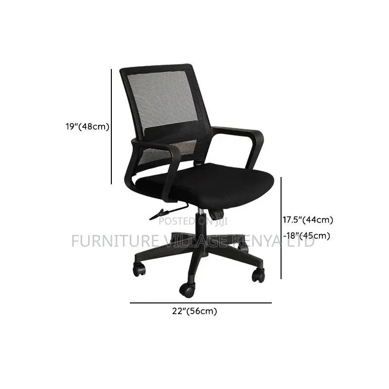 Office Seats; Mid-Back Ergonomic Swivel Task Chair