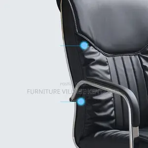 Office Chairs; Executive Guest Waiting Seat in Leather