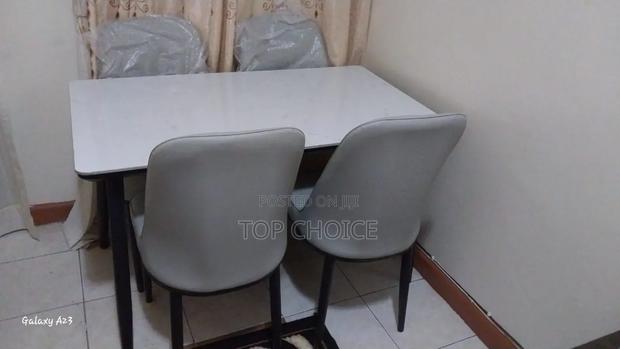 Marble Cleam Dinning Table (4- Seater) - main view