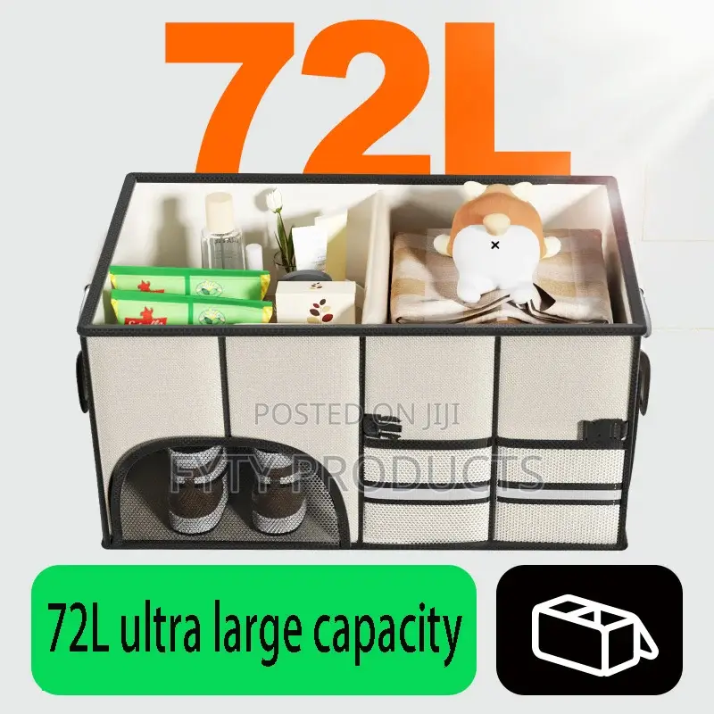 Foldable Storage Box for Car Trunk Oxford Car Storage Box