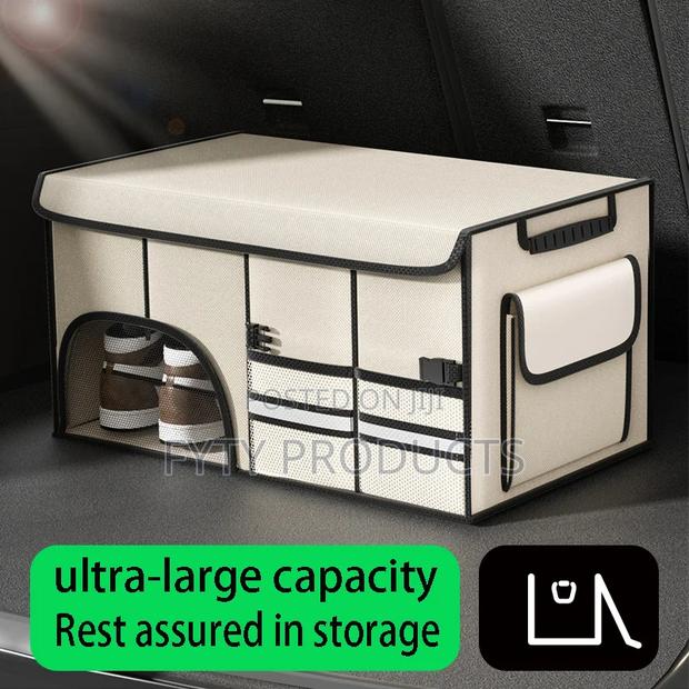 Foldable Storage Box for Car Trunk Oxford Car Storage Box - thumbnail 5
