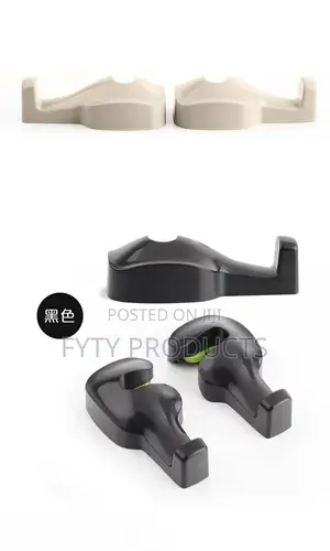 2pcs Car Seat Headrest Hook Auto Accessory Back Seat Hook