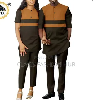 Couple African Senator Suits