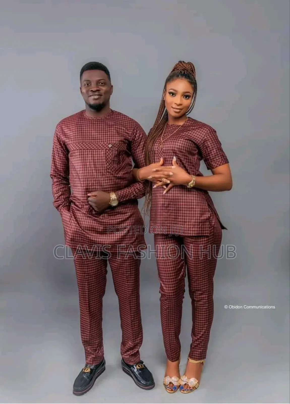 Couple African Senator Suits