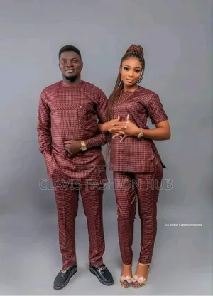 Couple African Senator Suits