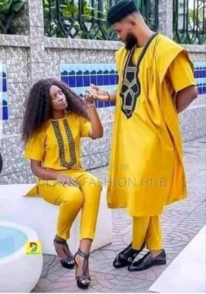 Couple Agbada Outfits