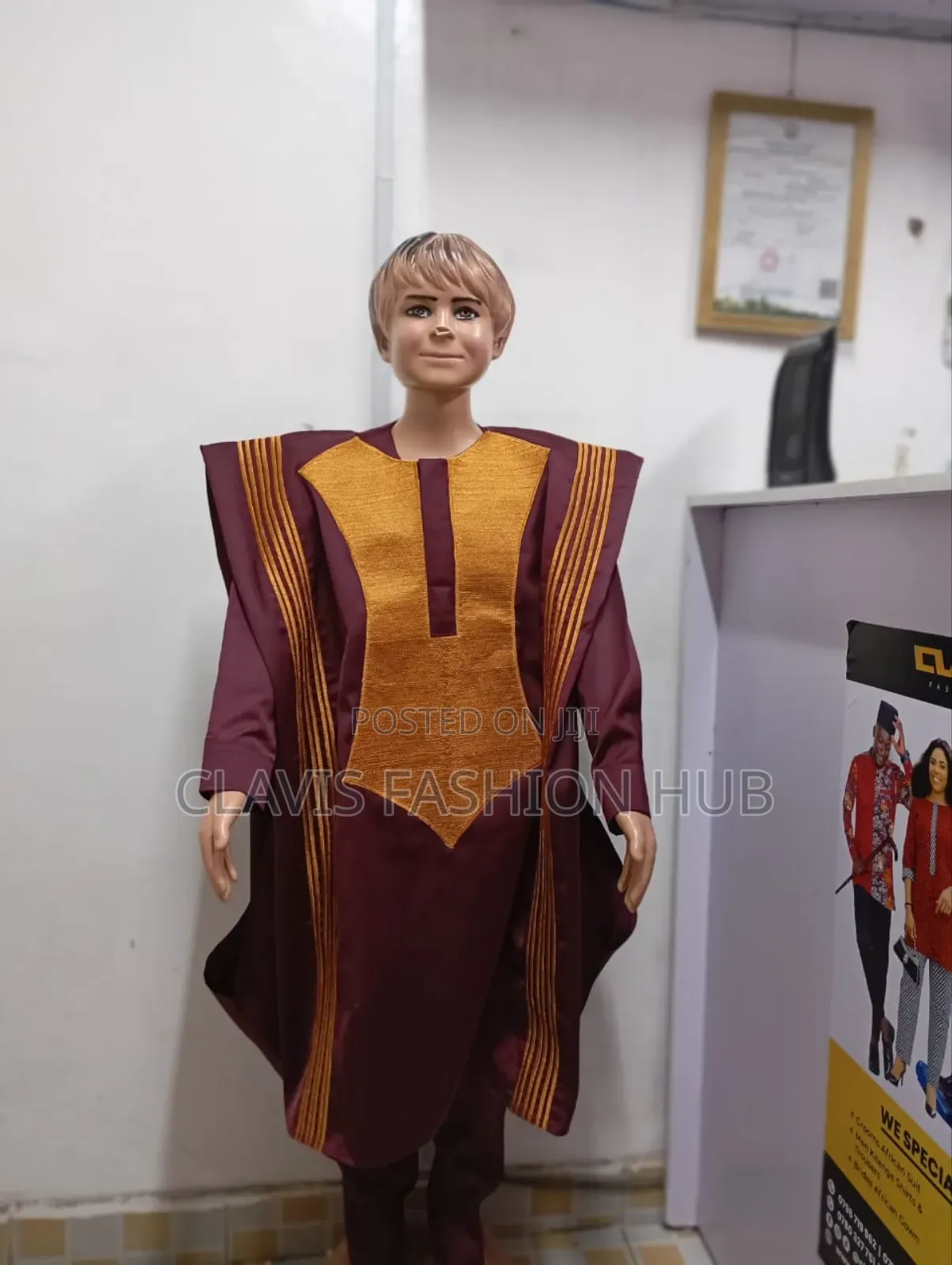 Kids Agbada - Nigerian Traditional Wear