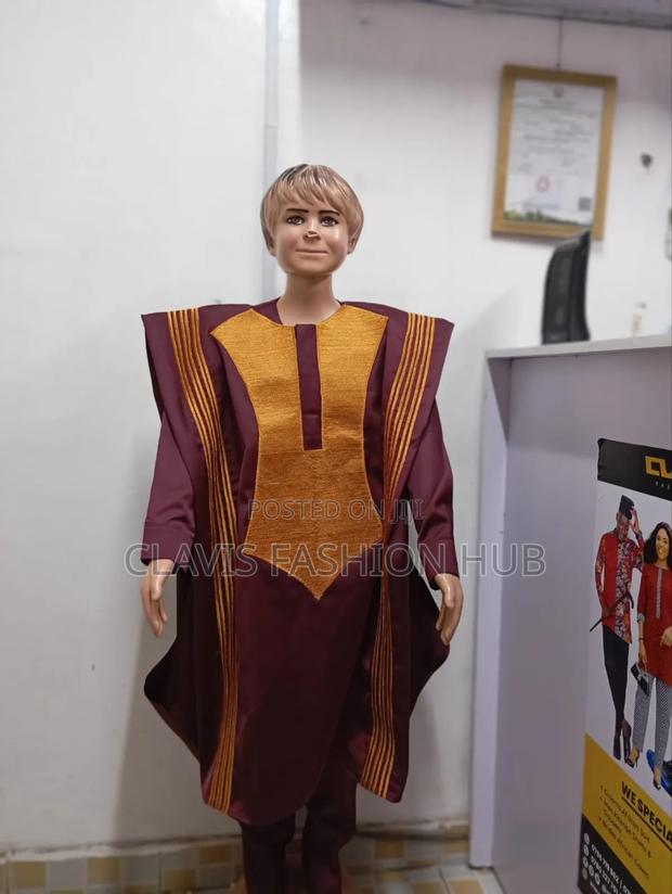 Kids Agbada - Nigerian Traditional Wear - thumbnail 4