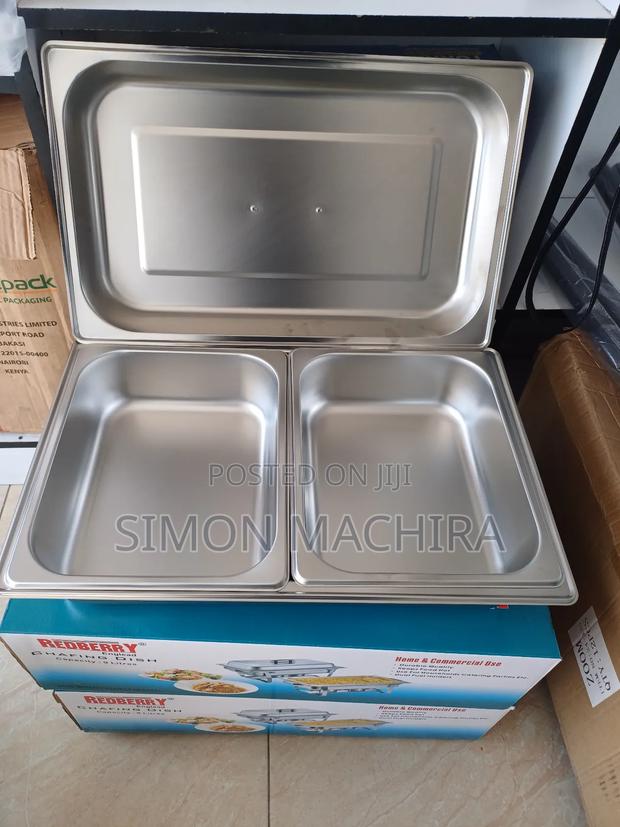 Redberry Chaffing Dish With 2 Burners
